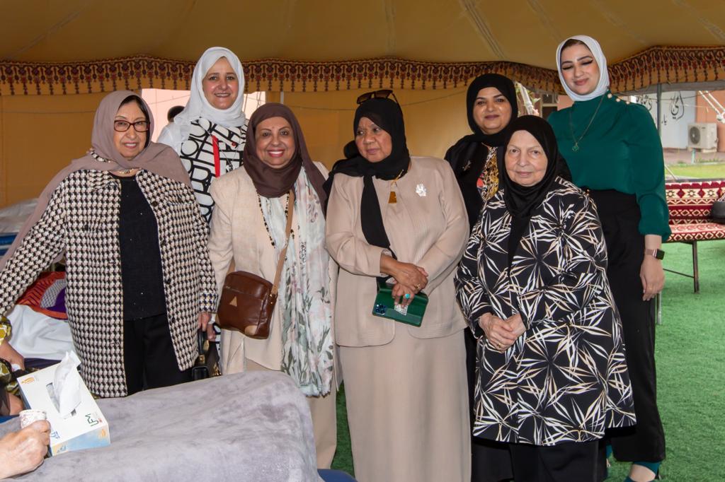 زيارة لجنة العمل الاجتماعي بالرابطة  لدار رعاية المسنين 